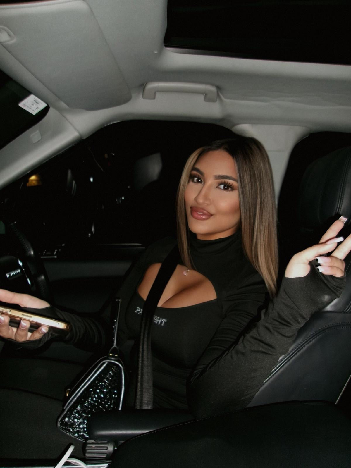 PAID RIGHT High Neck Black 2 Piece Set (thumb hole sleeves)