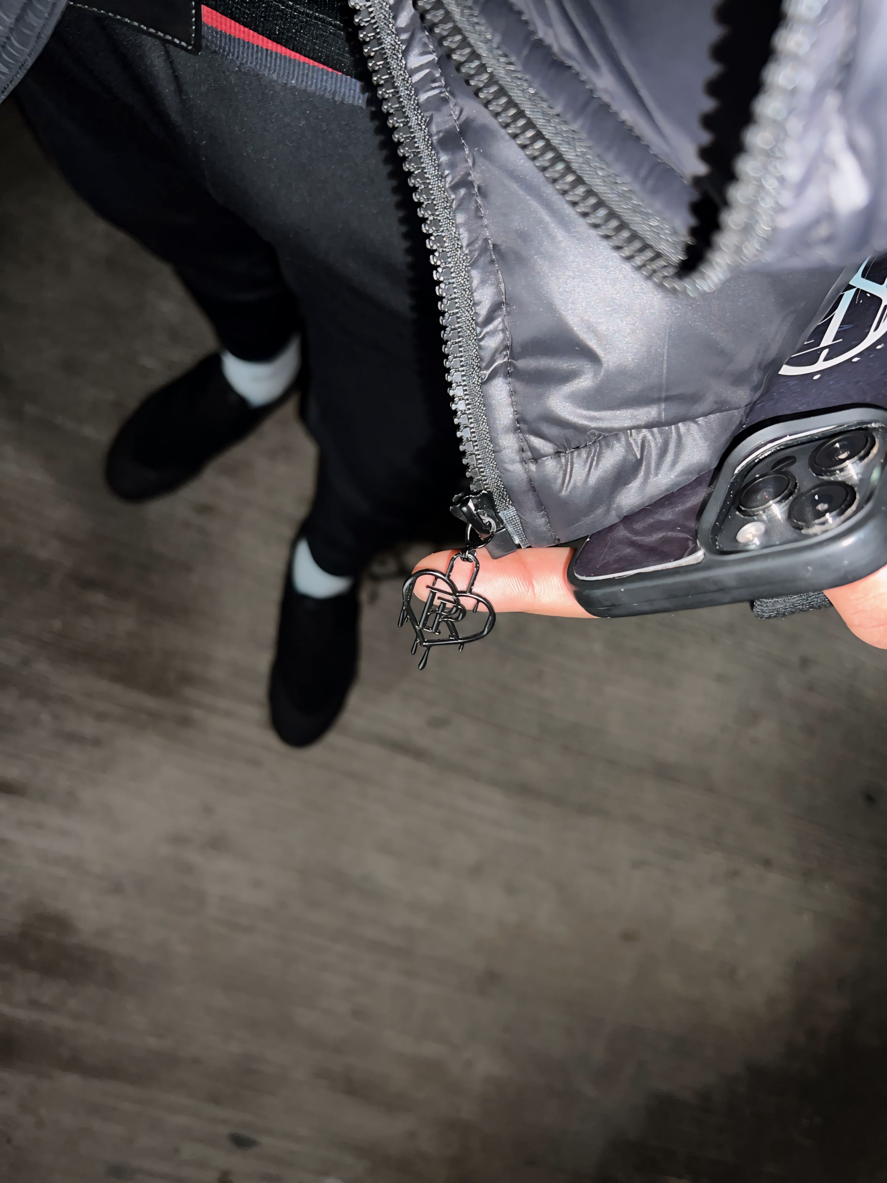 PR Badge Puffer Black x Black