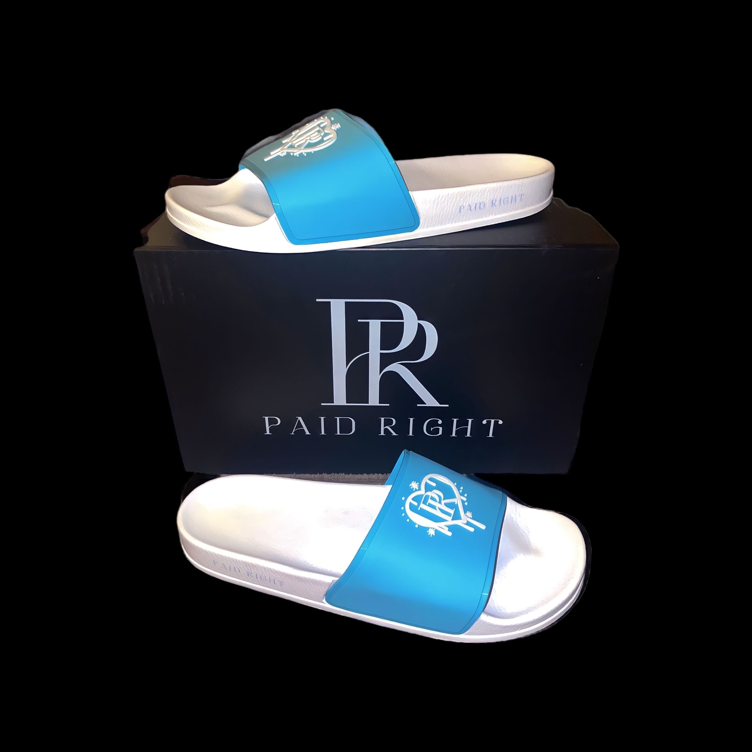 PR White x Blue HD Slides