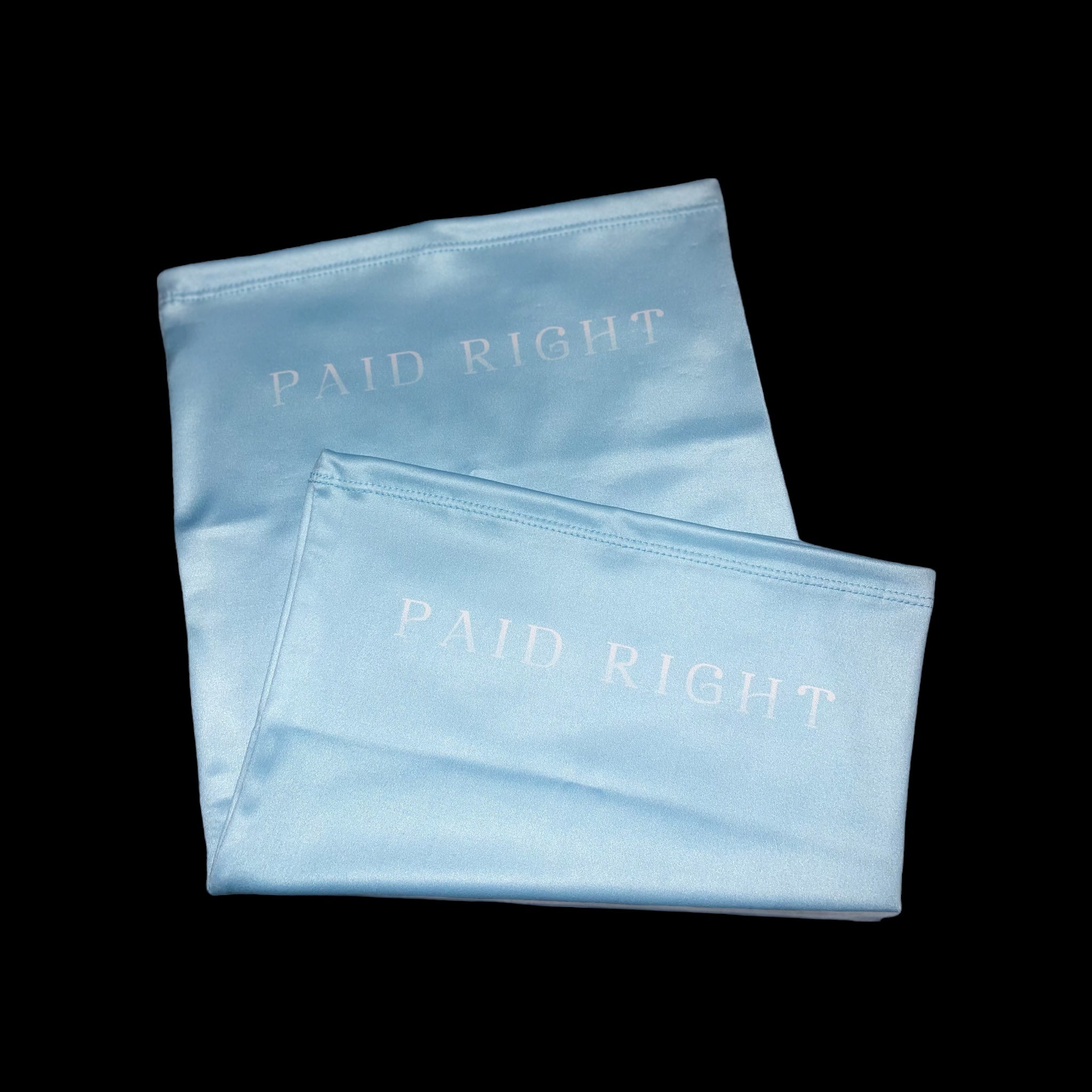 Paid Right Signature Snood - Baby Blue