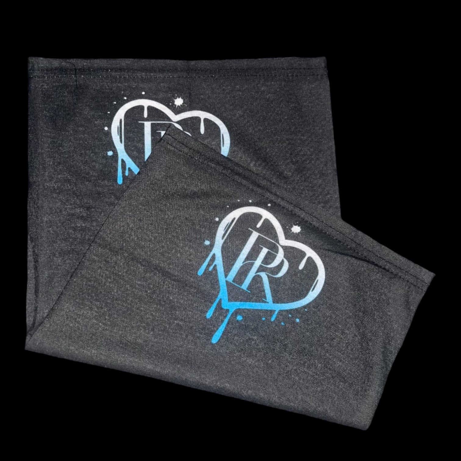 Paid Right Heart Drip Snood - Black