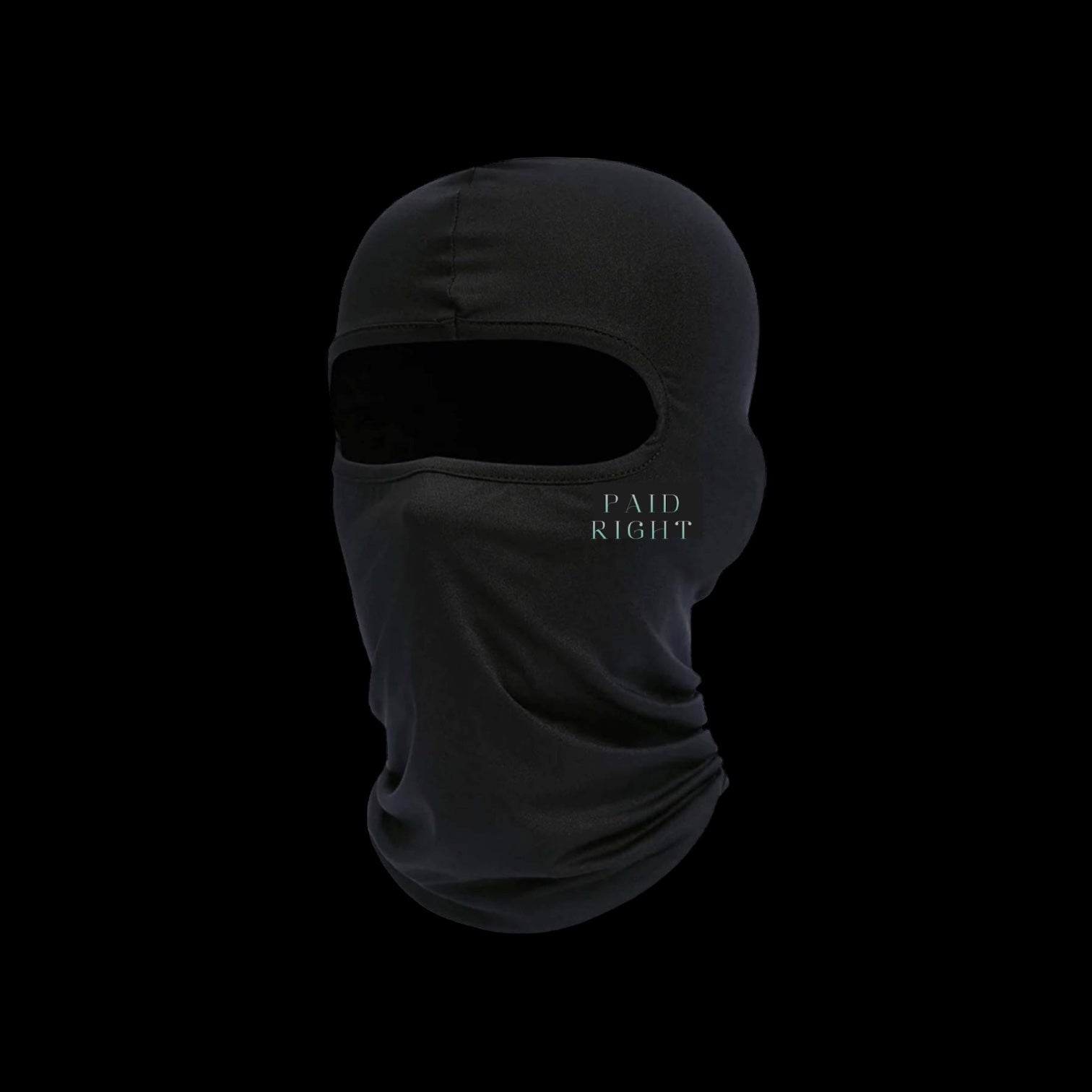 Paid Right Balaclava - Black
