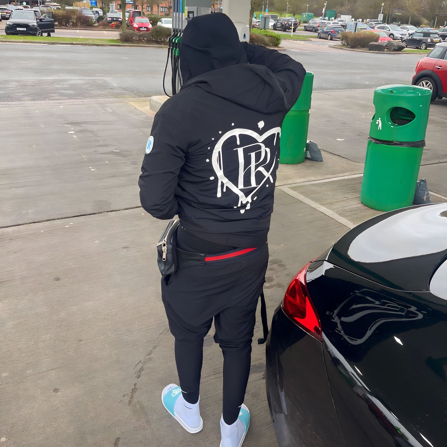 PR Badge Windbreaker - Black