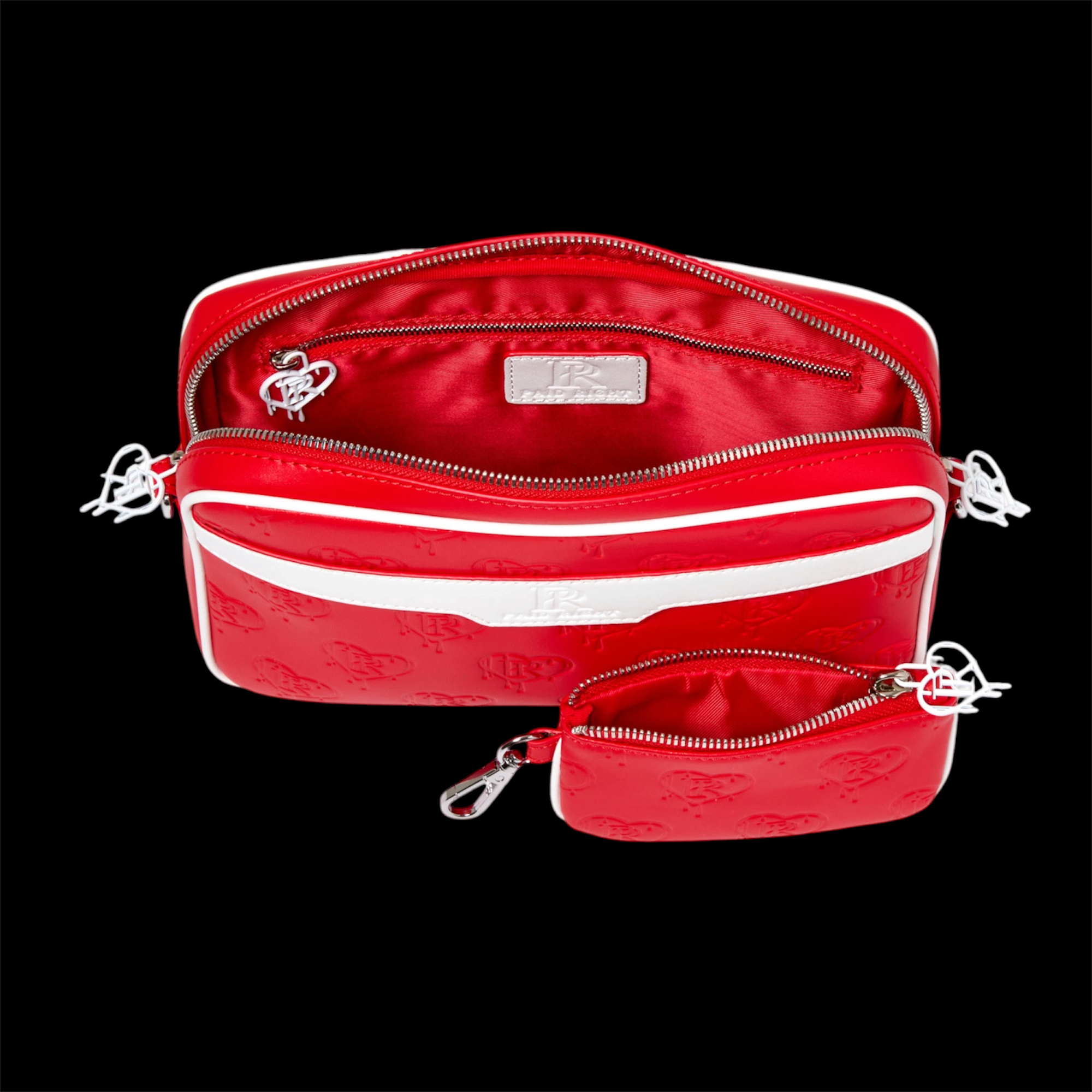 PR Messenger Bag - Classic Red x White