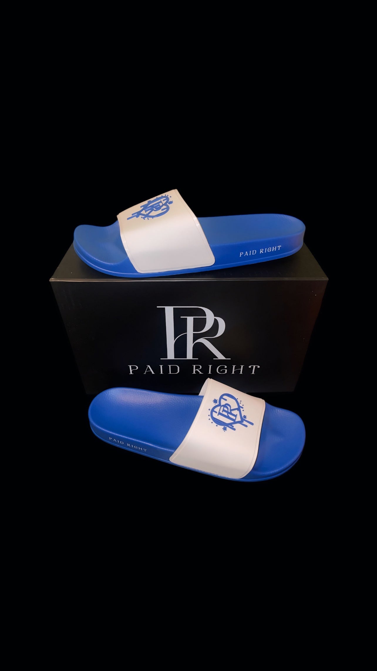 PR Navy x White HD Slides